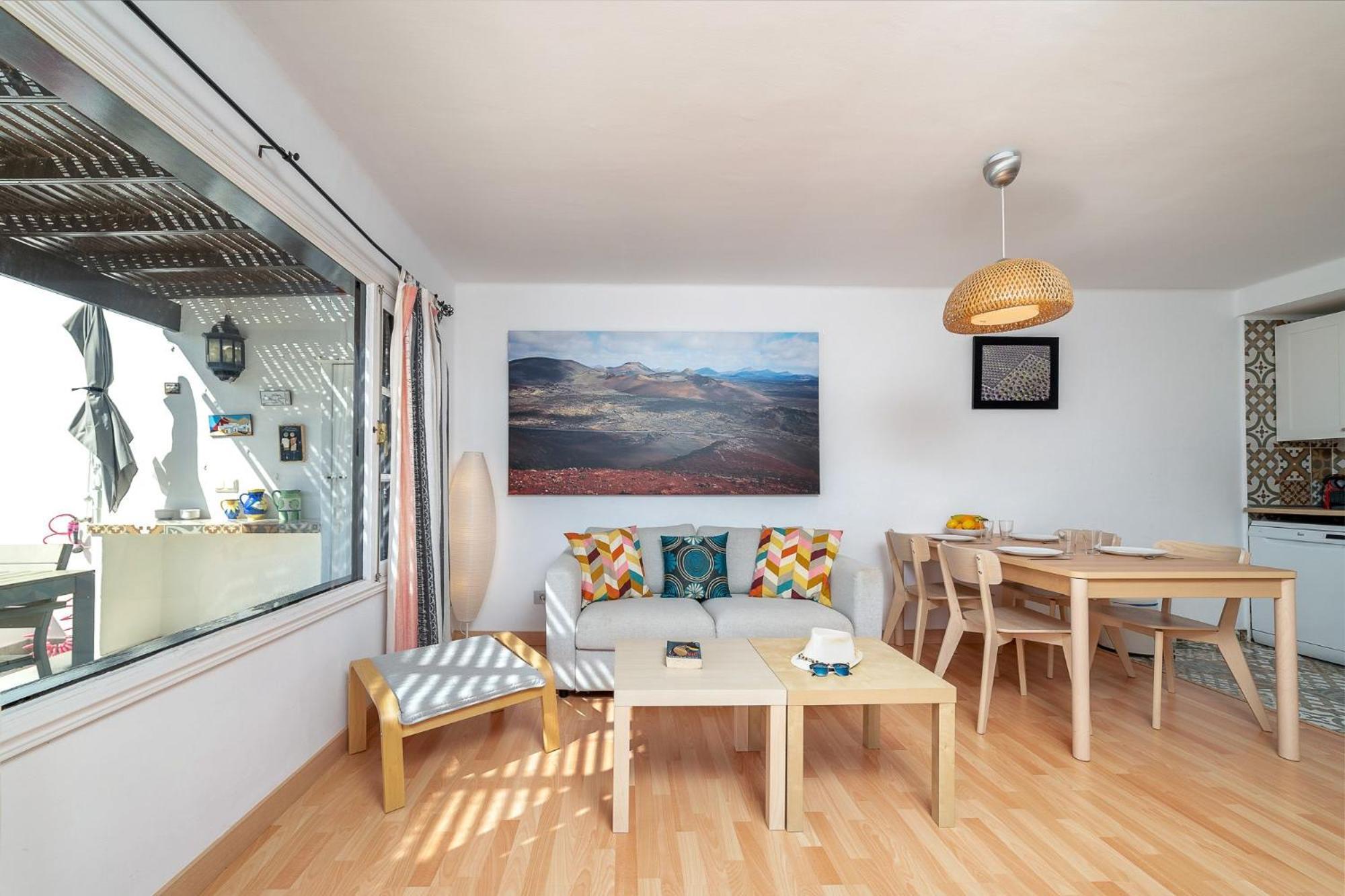 Apartament Playa Bastian 2 Habs 2 Banos Y Super Terraza Costa Teguise Zewnętrze zdjęcie