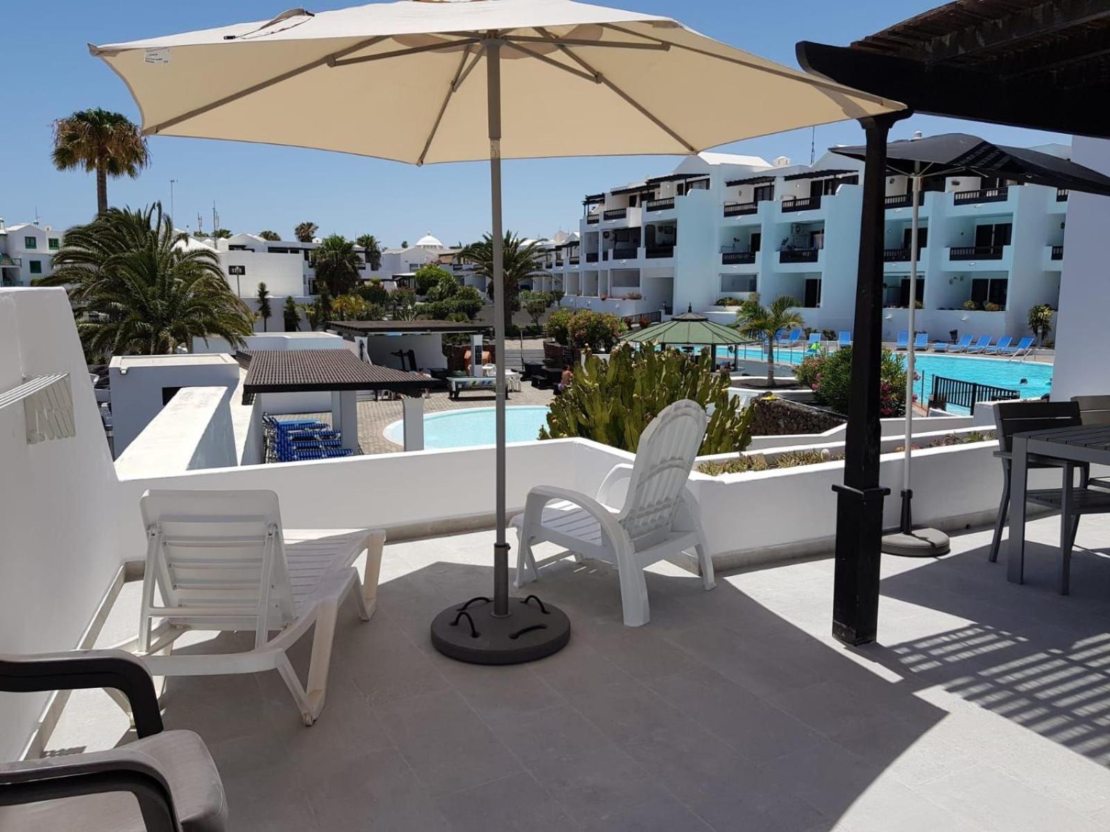 Apartament Playa Bastian 2 Habs 2 Banos Y Super Terraza Costa Teguise Zewnętrze zdjęcie