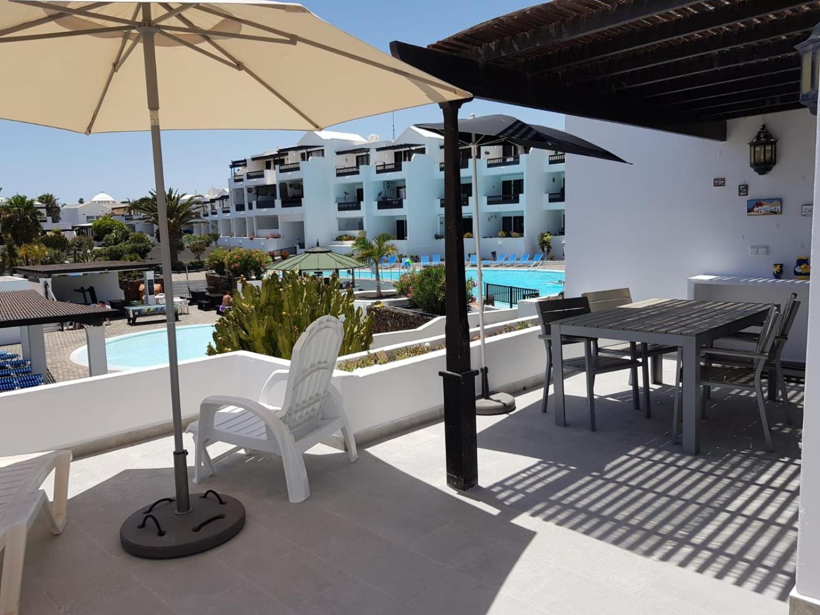 Apartament Playa Bastian 2 Habs 2 Banos Y Super Terraza Costa Teguise Zewnętrze zdjęcie