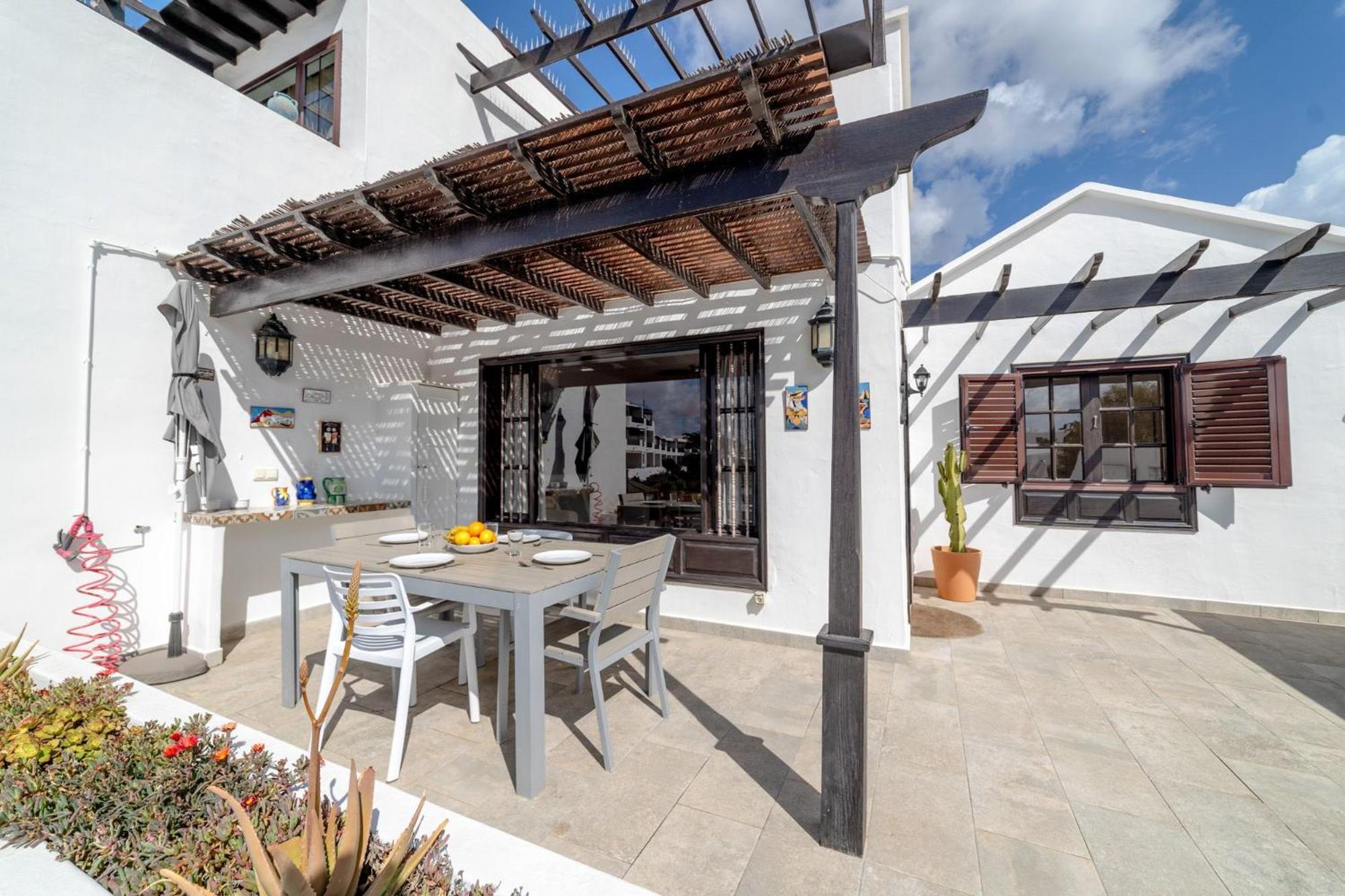 Apartament Playa Bastian 2 Habs 2 Banos Y Super Terraza Costa Teguise Zewnętrze zdjęcie