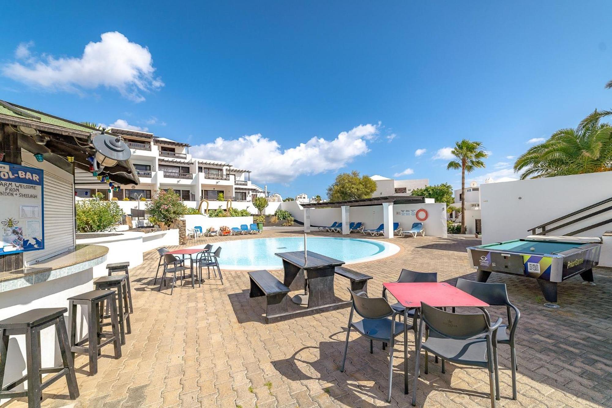 Apartament Playa Bastian 2 Habs 2 Banos Y Super Terraza Costa Teguise Zewnętrze zdjęcie